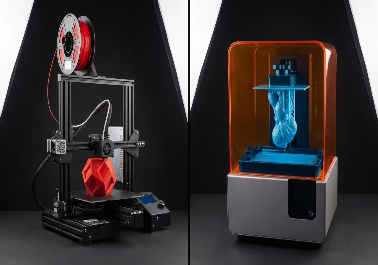 FDM vs. Resin Vergleich