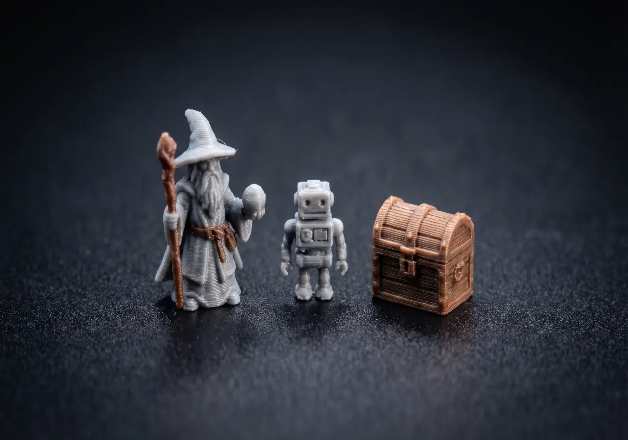 Miniatur-Figuren drucken mit FDM